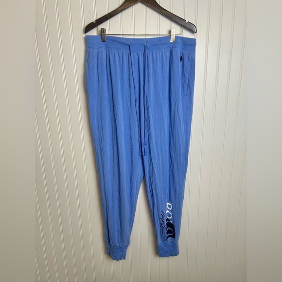 Polo Ralph Lauren Men's Blue Logo Sleep Pants G5 - Picture 1 of 6